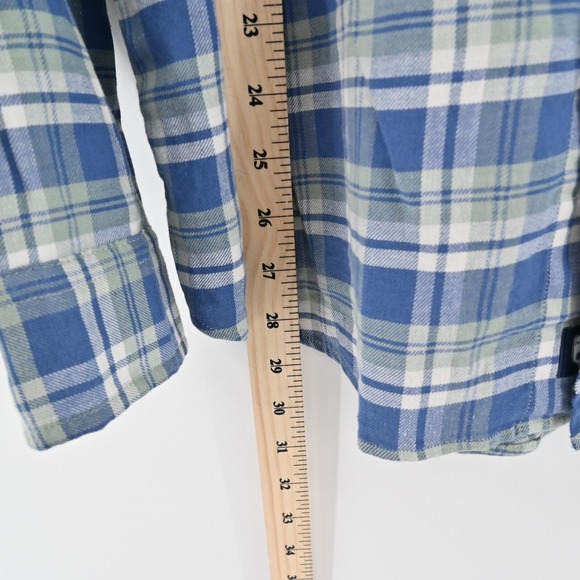 VINEYARD VINES Mens Plaid Shirt Size M Slim Longshore Blue Green Button Casual - Picture 4 of 11